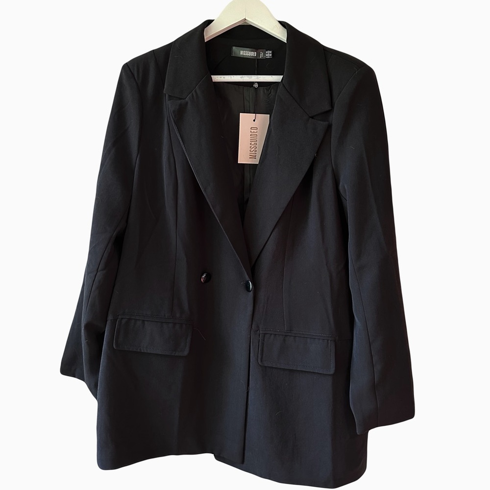 Black Oversized Blazer New with Tags